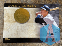 2012 Topps Gold Standard 500 Home Runs GS-24 Mickey Mantle New York Yankees